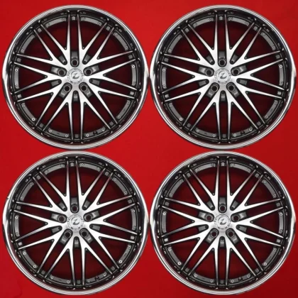 JDM Used WREST Valest WM-3 wheels 4Book 8J 20PCD114.3 5x114.3 bolt pat No Tires