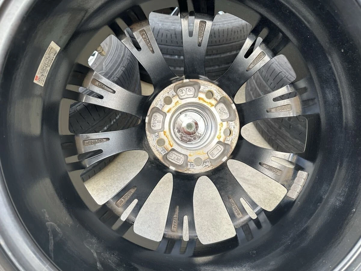 JDM Used Leonis Weds WX 177.0j +42 114.3 5H LEONIS NITTO 225/50R17 Cro No Tires - Image 5