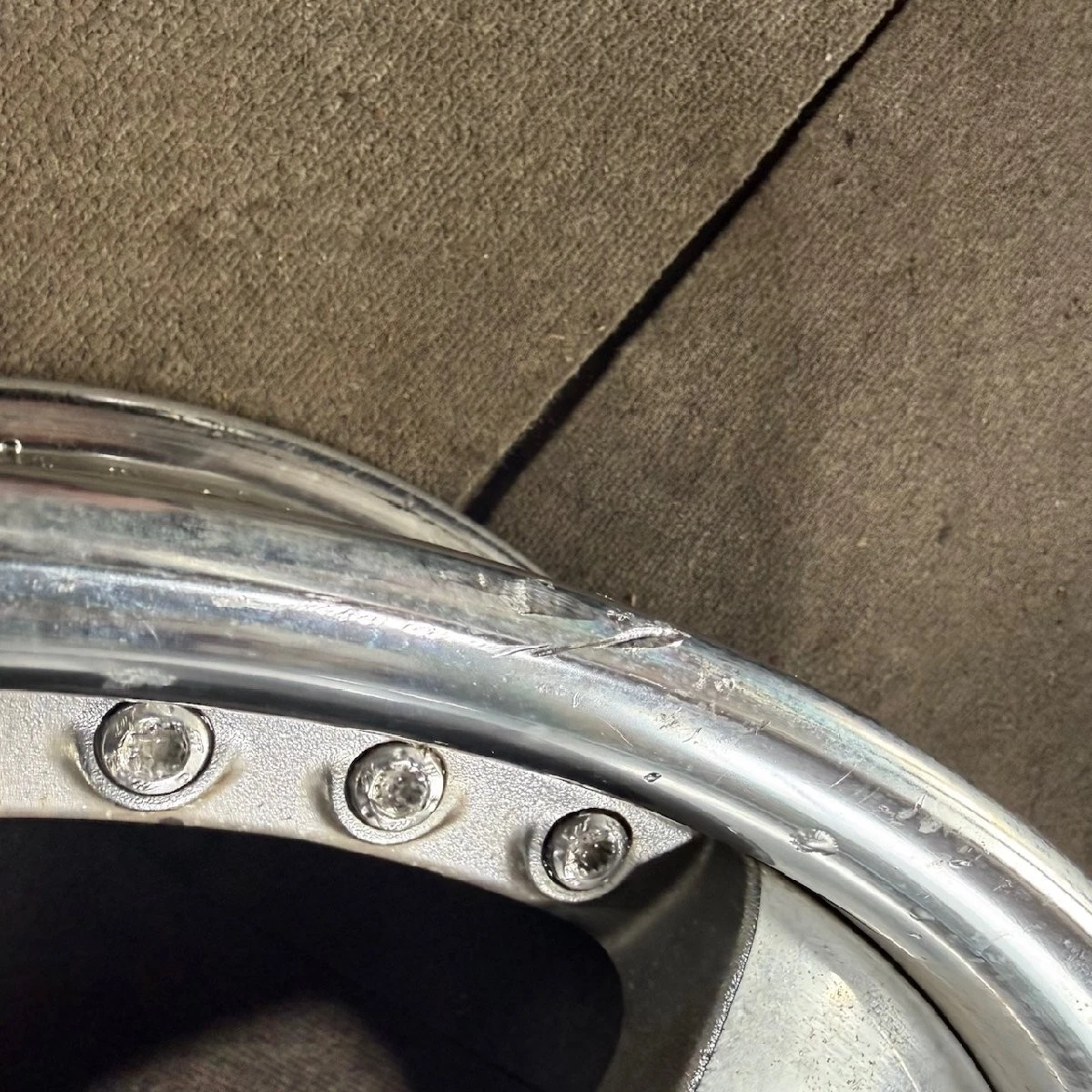 JDM Wheels only: WORK Euroline Dish 18" deep rims. WORK No Tires - Image 5