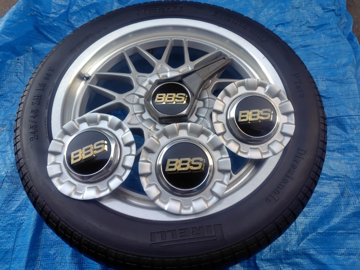 JDM Warehouse Clearance BBS 188J RG192/9J RG145 with 4 center caps. Lo No Tires - Image 3