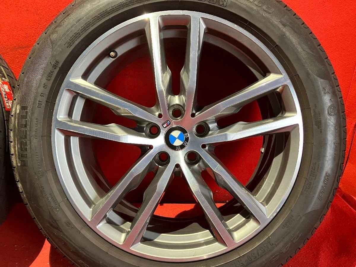 JDM Used BMW G01 X3 Genuine Msports 245/50R19 19x7.5+32 112-5H Tire & No Tires - Image 6