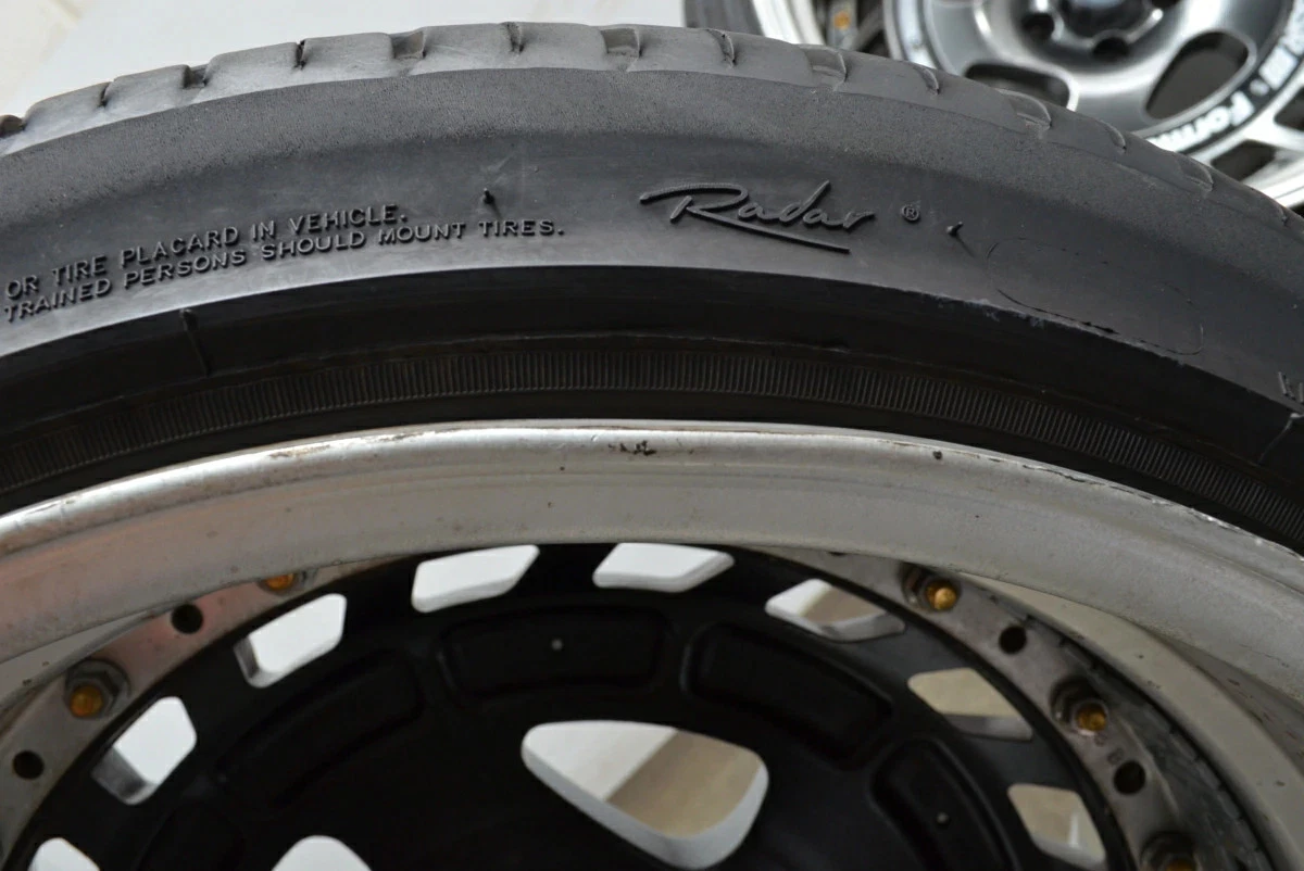 JDM Used SSR 4-Book Set 1810.5J x 18-29 PCD 100 245/35ZR18 92Y with RA No Tires - Image 9