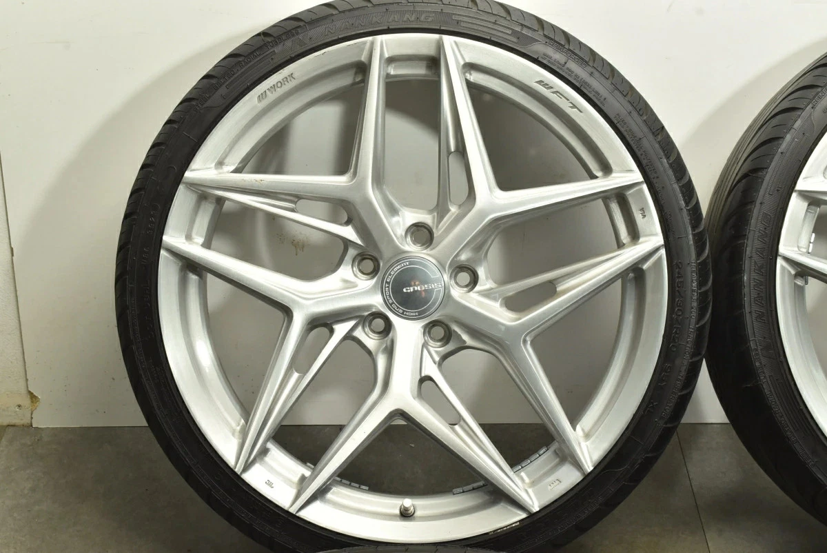 JDM Used WORK 4Book set 208.5J x 20 +38 PCD 114.3 245/30R20 95Y wheels No Tires - Image 6