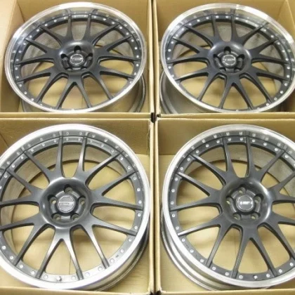 JDM USEDTWS exlete107M forging 2 pieces 224Book set 22100+51 5H PCD112 No Tires