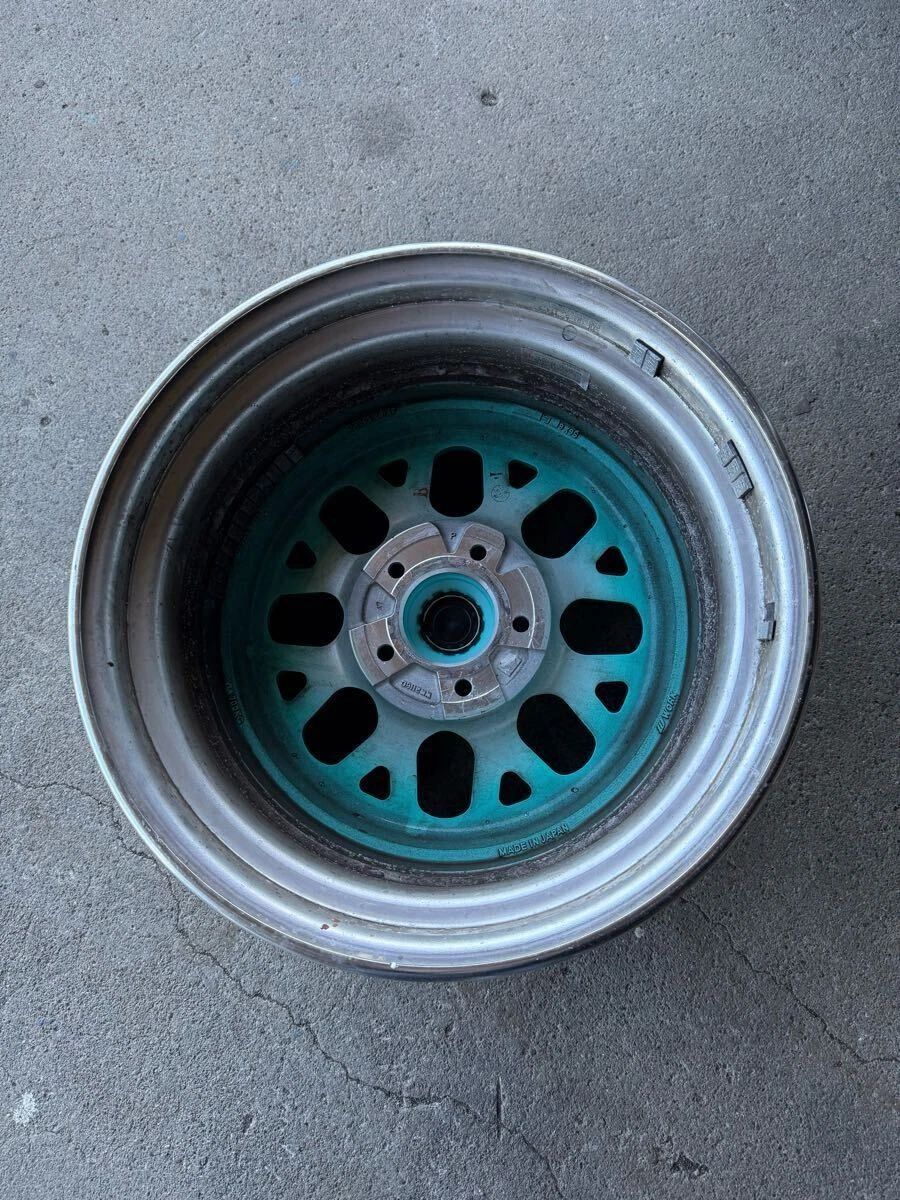 JDM Used WORK Seeker 17-inch 10.5J 5-lug PCD114.3 wheels 2-set offset No Tires - Image 8