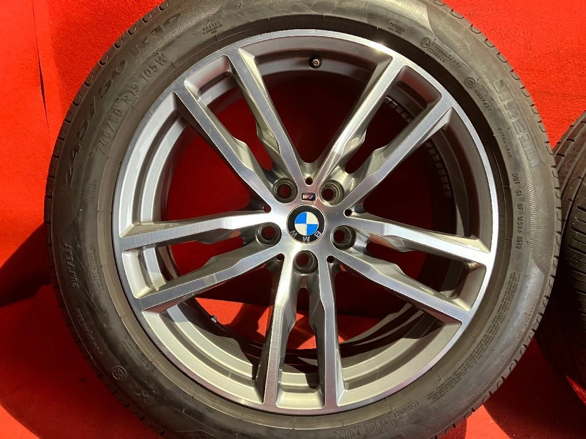 JDM Used BMW G01 X3 Genuine Msports 245/50R19 19x7.5+32 112-5H Tire & No Tires - Image 8