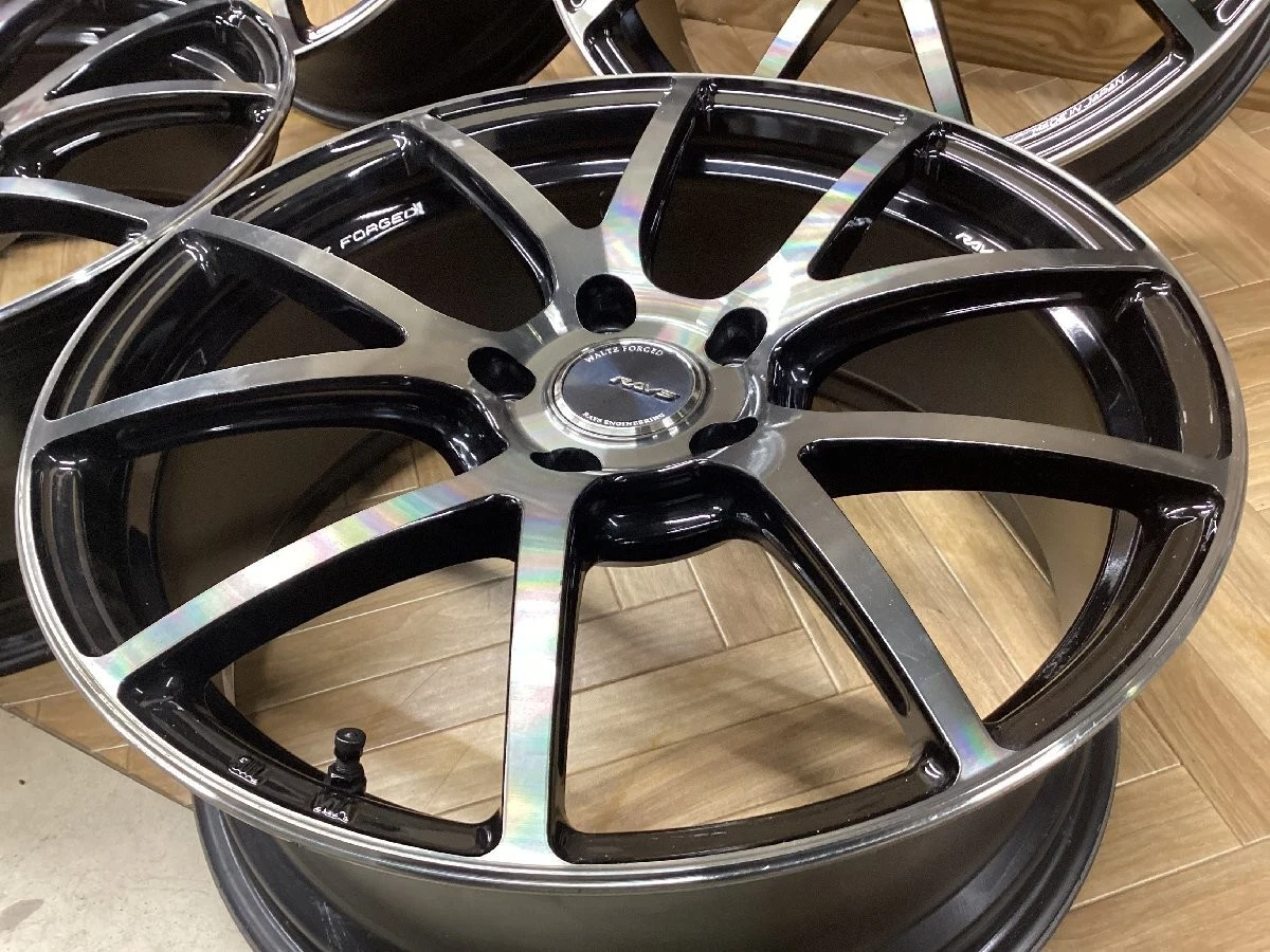 JDM Used RAYS WALTZ FORGED S5 187.5J 5/114.3 +44 KK wheels full set Ma No Tires - Image 3