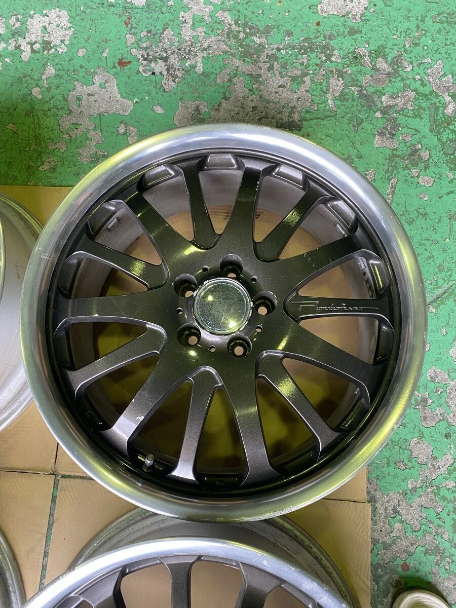 JDM Used WALD Portofino 19-inch wheels 8.5j 9.5j 114.3/5H ET43 Celsior No Tires - Image 3