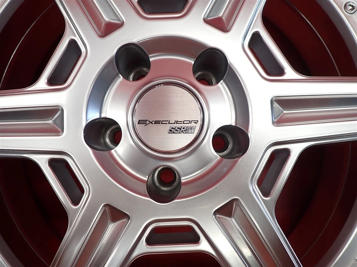 JDM Used SSR EXECUTOR RC06S wheels 4Book 8.5J 20PCD114.3 5x114.3 bolt No Tires - Image 8