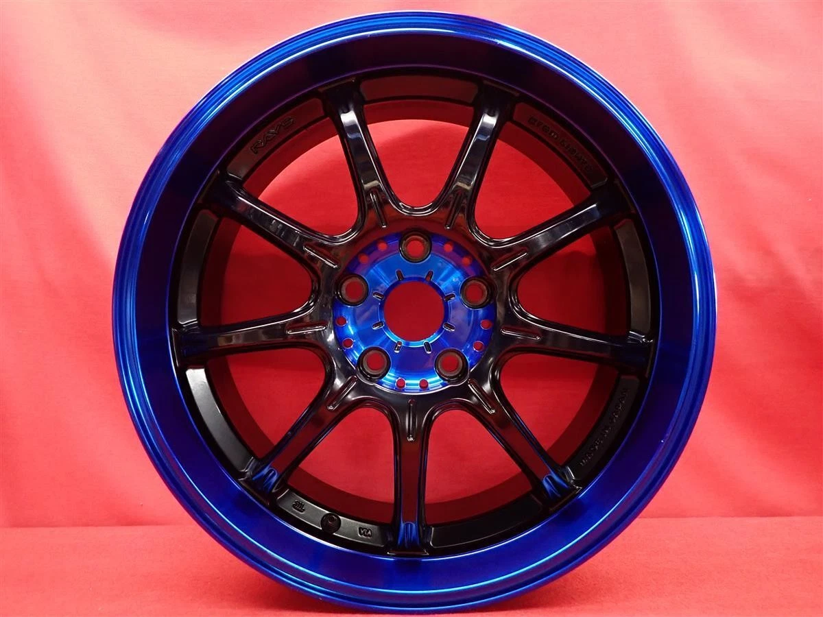JDM Used RAYS GRAVILLAGE 57 Gainer wheels 4Book 7.5J 18PCD114.3 5x52 o No Tires - Image 7