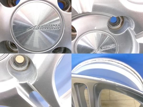 JDM Used 4Book 17bridgestone Potenza Adrenaline SW005 summer tires + i No Tires - Image 4