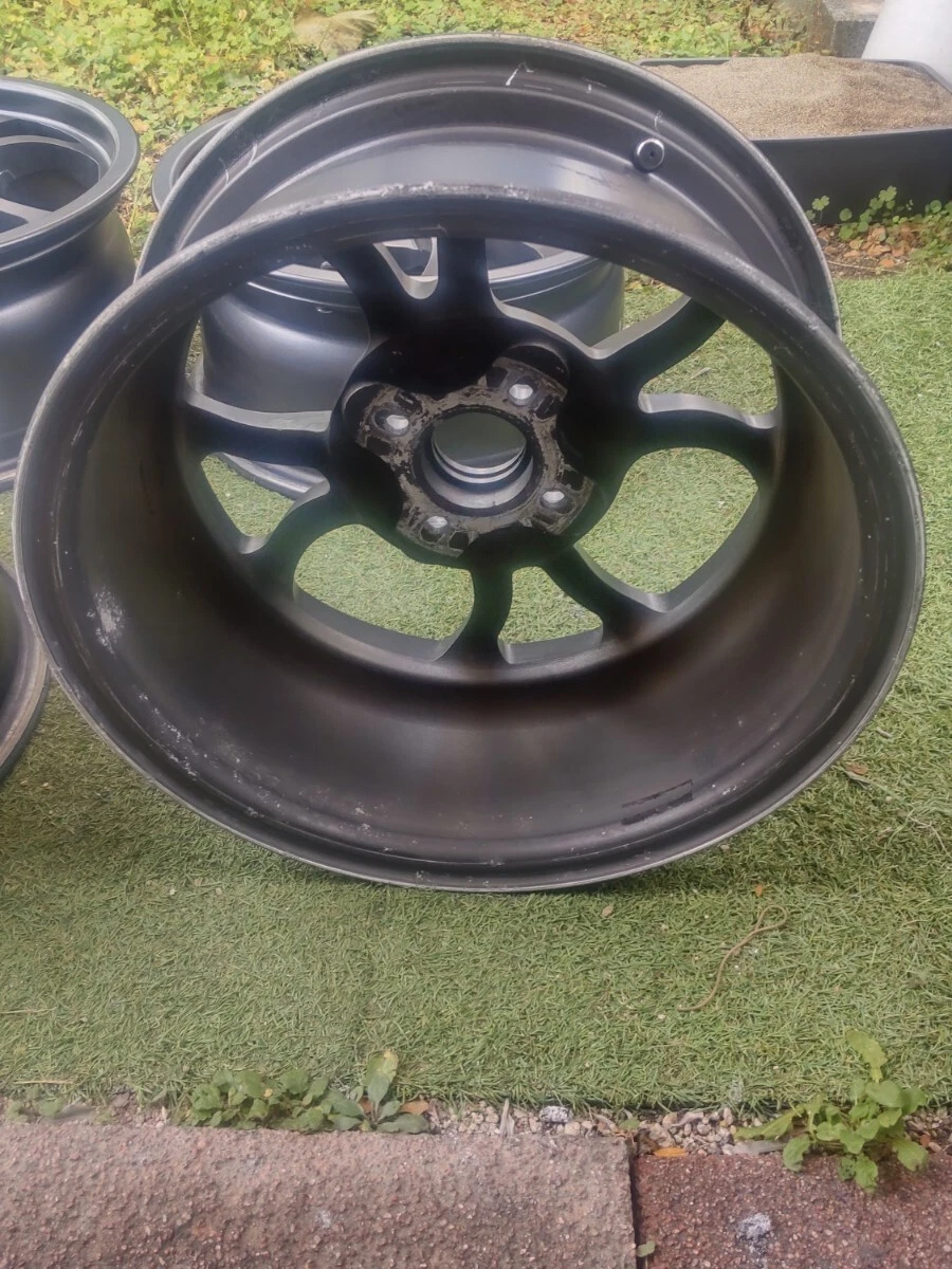 JDM Watanabe Size Black 15/4H/100 Wheels 4Book No Tires - Image 7