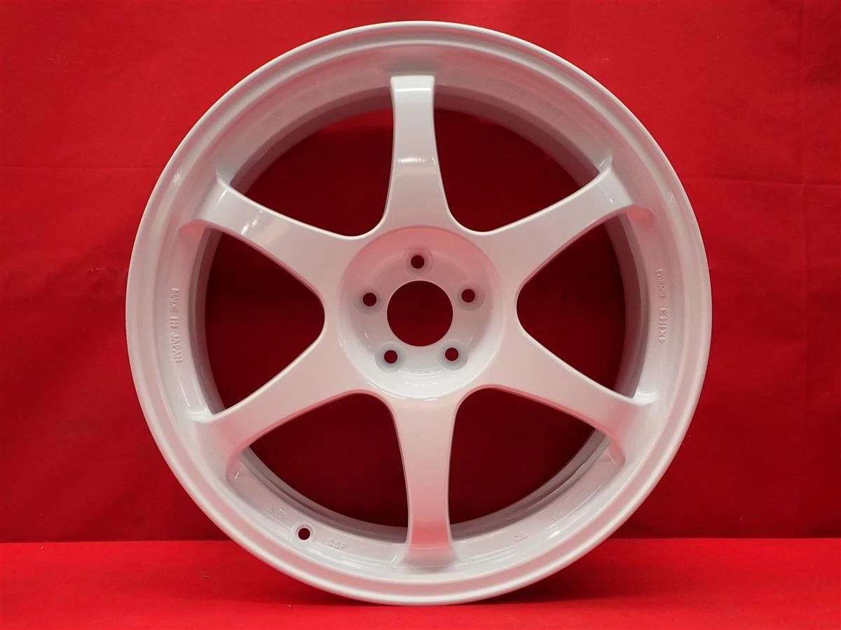 JDM Used SSF lightweight SSR Type-C RS wheels 4-wheel 8J 19mm bolt pat No Tires - Image 5