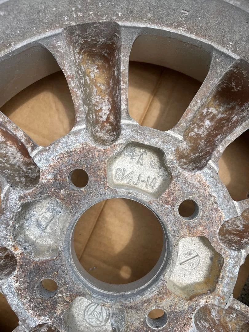 JDM Watanabe Eight Spoke 146.5j Atype No Tires - Image 4