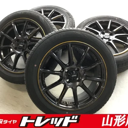 JDM Yamagata Store: Used Summer Tire & Wheel Set of 4: RAYS Gravillage No Tires