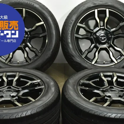 JDM Used JAOS 4-Book Set 209.5J x 20 +53 PCD 150 285/50R20 112V with Y No Tires