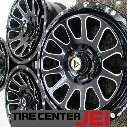 JDM Used 17 Delta Force 8J+20 139.7mm Aluminum Wheels for Toyota Prado No Tires