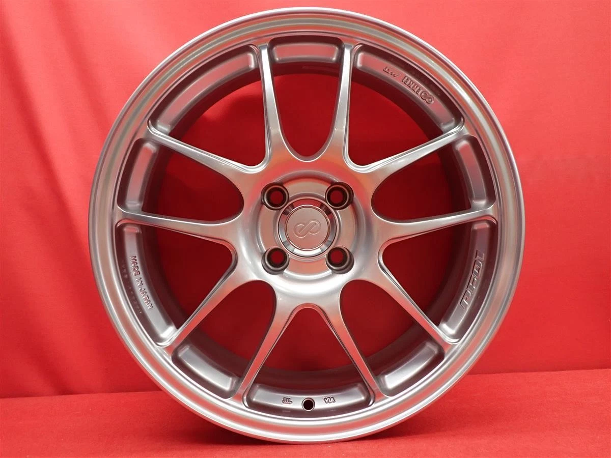 JDM Used ENKEI PF-01 wheels lightweight 7.0kg per wheel 4-wheel 7J 17x No Tires - Image 7