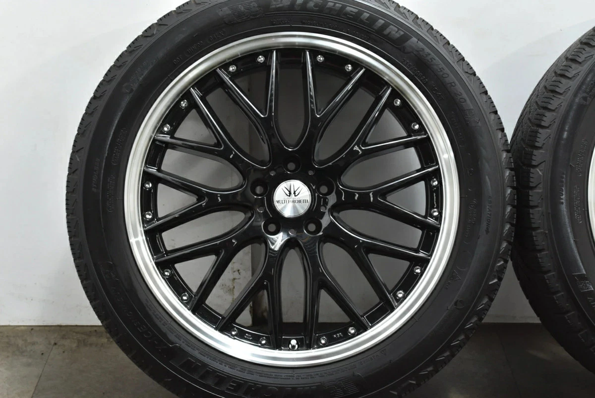 JDM Used BADX Multi Forchetta Wheel Set 4-Book Set 208.0J x 20 +45 PCD No Tires - Image 6