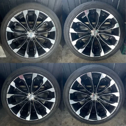 JDM WALD 22x9 1/2J 22-inch wheels 6-hole PCD139.7 ET20 4-book set NITT No Tires