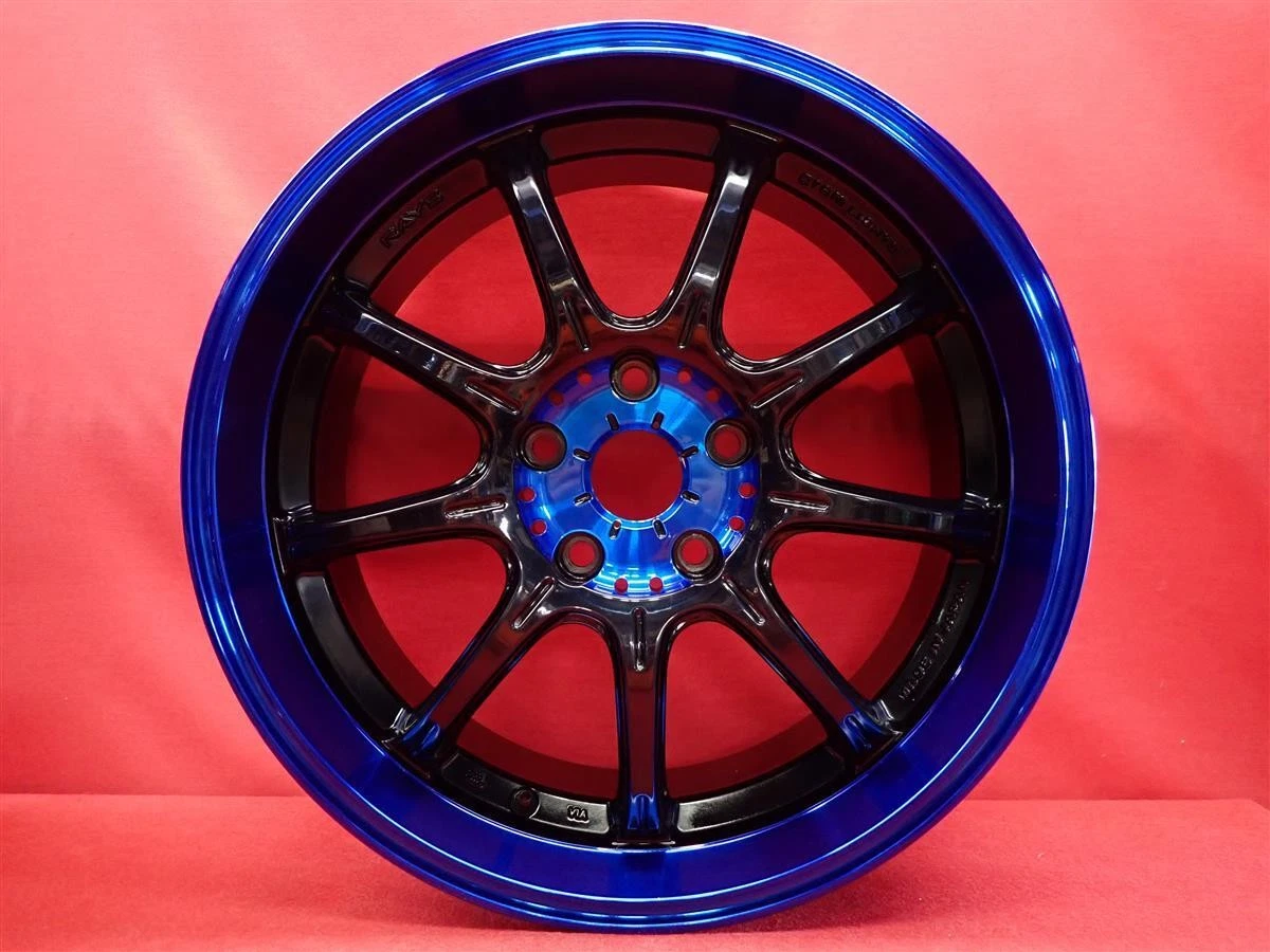 JDM Used RAYS GRAVILLAGE 57 Gainer wheels 4Book 7.5J 18PCD114.3 5x52 o No Tires - Image 4
