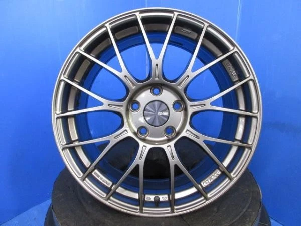 JDM VAB WRX STI 4-Piece Set ENKEI PFM1 188J 9J +45 5H PCD114.3 Aluminu No Tires - Image 4