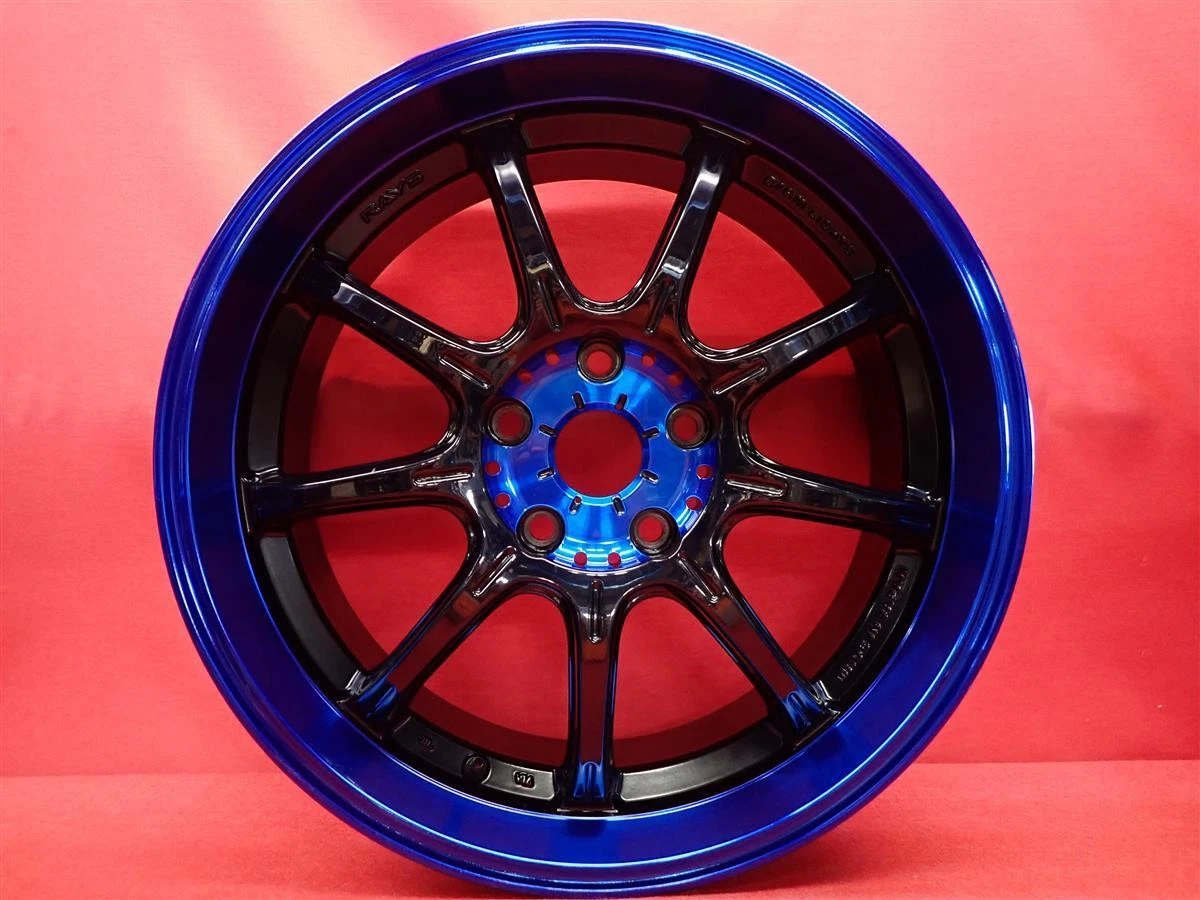 JDM Used RAYS GRAVILLAGE 57 Gainer wheels 4Book 7.5J 18PCD114.3 5x52 o No Tires - Image 5