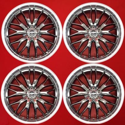 JDM Used Roxani Multi Forchetta II SP-SPECTOR deep-rim wheels 4Book 9J No Tires