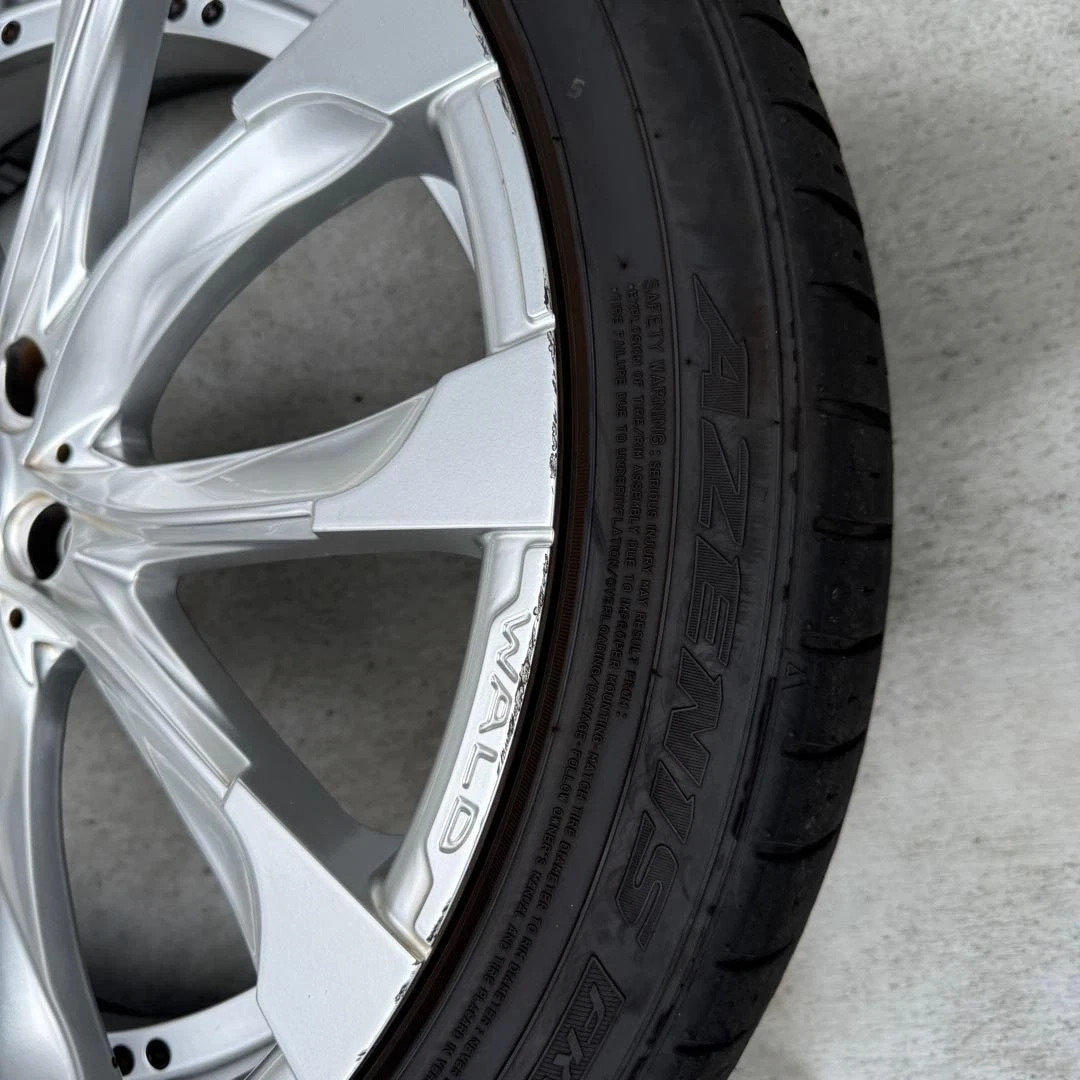 JDM Wald 22-inch Jarrett 4-Book Set No Tires - Image 9