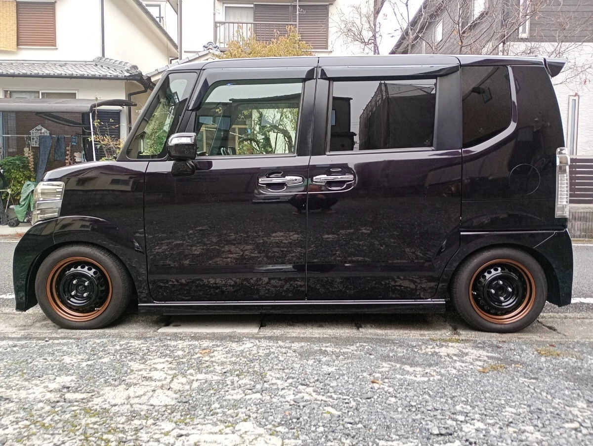 JDM Used Honda genuine iron chin contractor painting 155/65R14 5.5J hu No Tires - Image 10