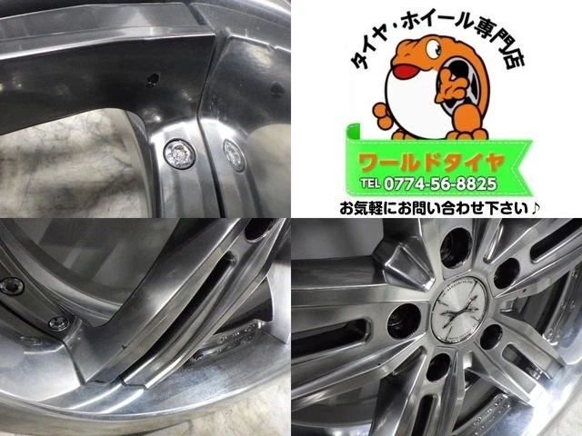 JDM Used Deep Rim Wheels 19-inch 4-Piece Set Weds MAVERICK 805S 19x8.5 No Tires - Image 9