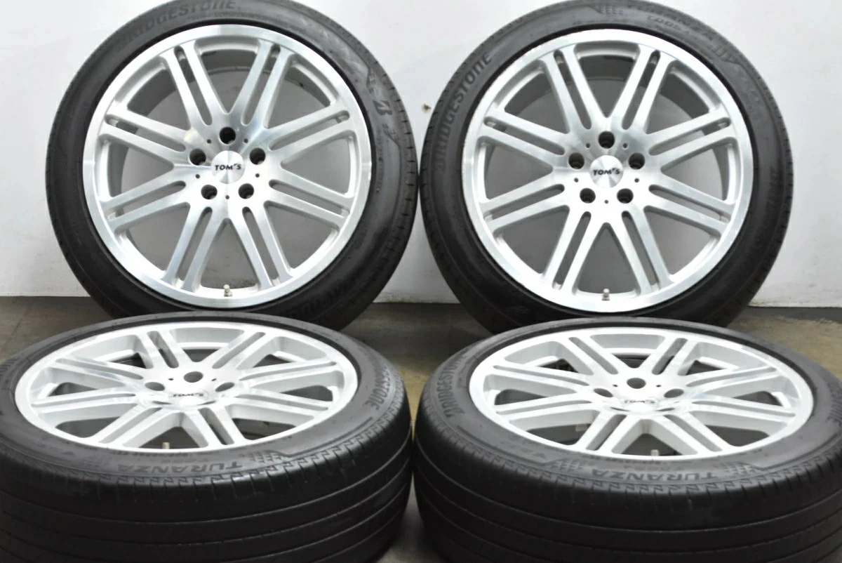 JDM Used TOM'S VP-8 4-Book Set 209.5J x 20 +35 PCD 120 245/45R20 No Tires - Image 2