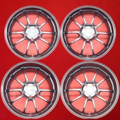 JDM Used ADVAN Racing RZ-DF wheels lightweight 8.7kg/9.6kg each 4-whee No Tires