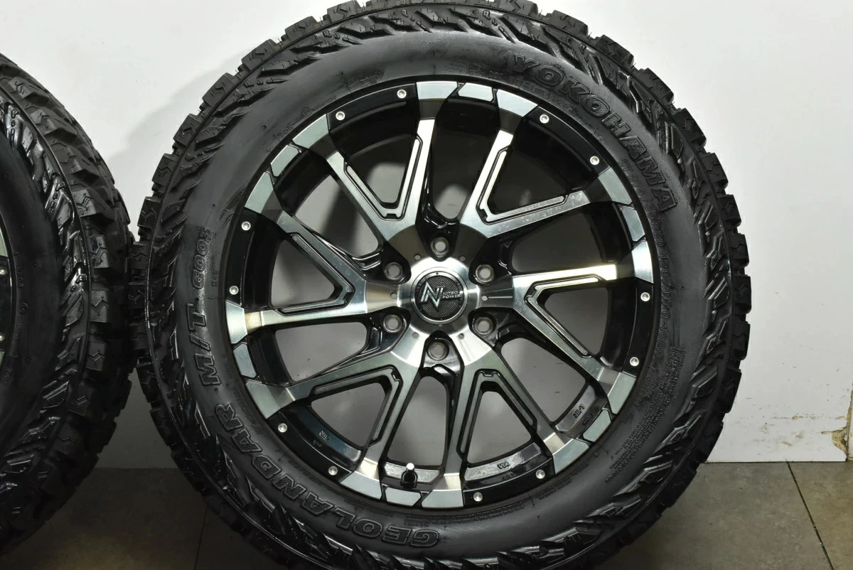 JDM Used MID 4-Book Set 208.5J x 20+20 PCD 139.7 LT275/55R20 120/117Q No Tires - Image 7