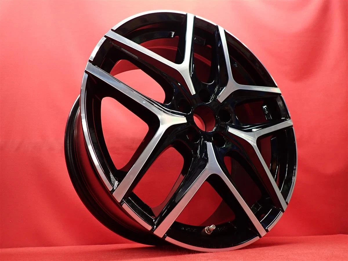 JDM Used MSW 40 wheels 4Book 8J 19PCD110 5x110 bolt pattern +34 offset No Tires - Image 2