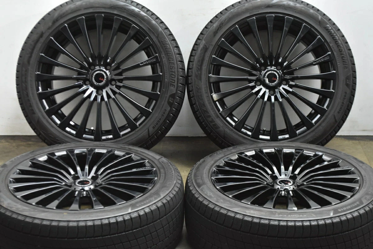 JDM Used M's Speed 4-Book Wheel Set 198.0J x 19 +48 PCD 114.3 245/ No Tires - Image 2