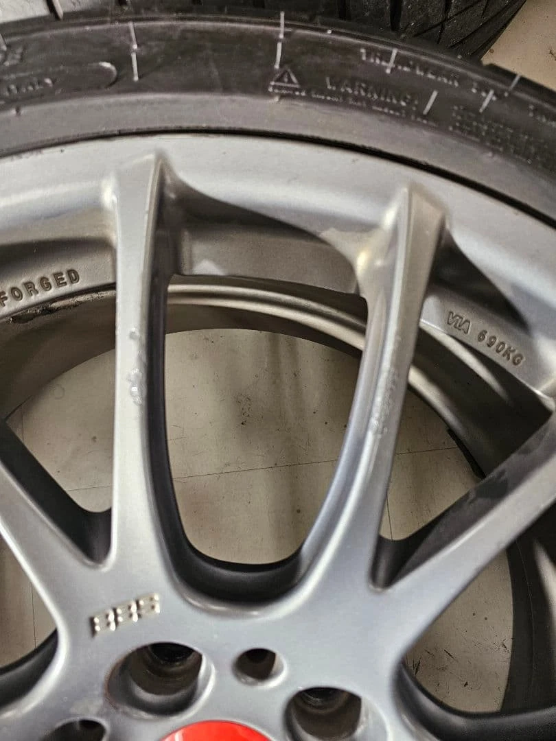 JDM Used on BMW F31 BBS19 wheel set Michelin PS4S No Tires - Image 8