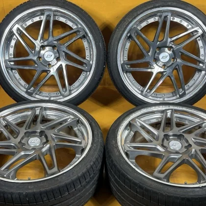 JDM WORK ZEAST ST3 20-inch 8.5j +48 pcd114.3 Falken 235/35R20 Crown ti No Tires