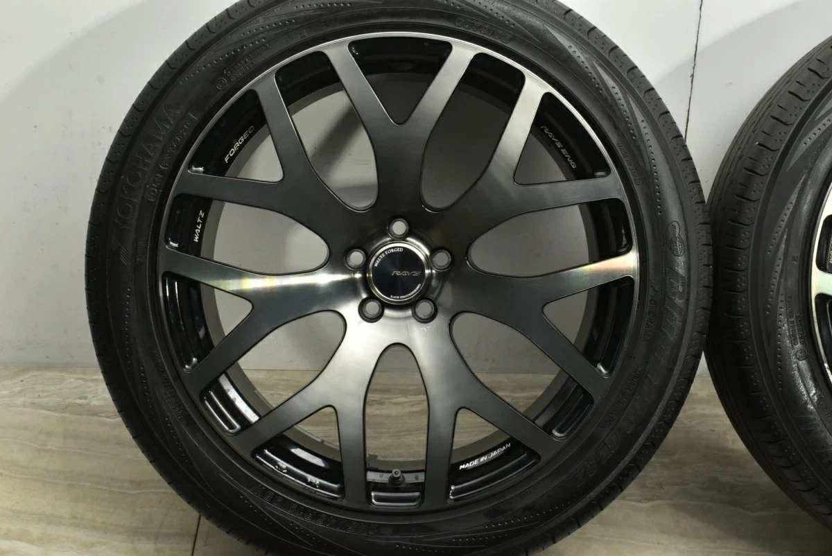 JDM Used RAYS 4-Book Set 198.0J x 19 +48 PCD 100 245/45R19 98W with Yo No Tires - Image 6