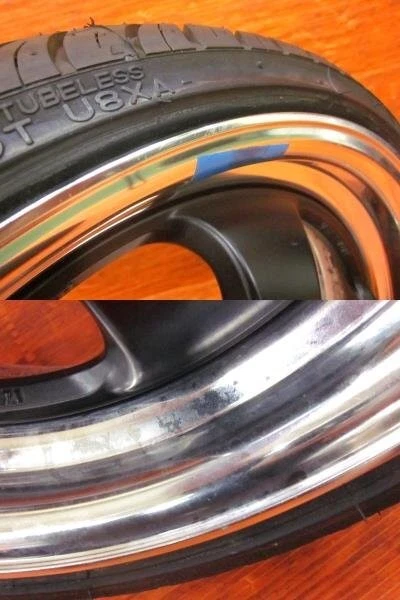 JDM Y4 WORK MEISTER S1R matblack 176.0J +31/6.5J +23 PCD100 4H NANKANG No Tires - Image 5