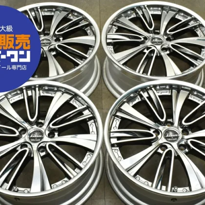 JDM Used WEDS 4Book Wheel Set 198.5J x 19 +49 PCD 120 Wheels Only No Tires