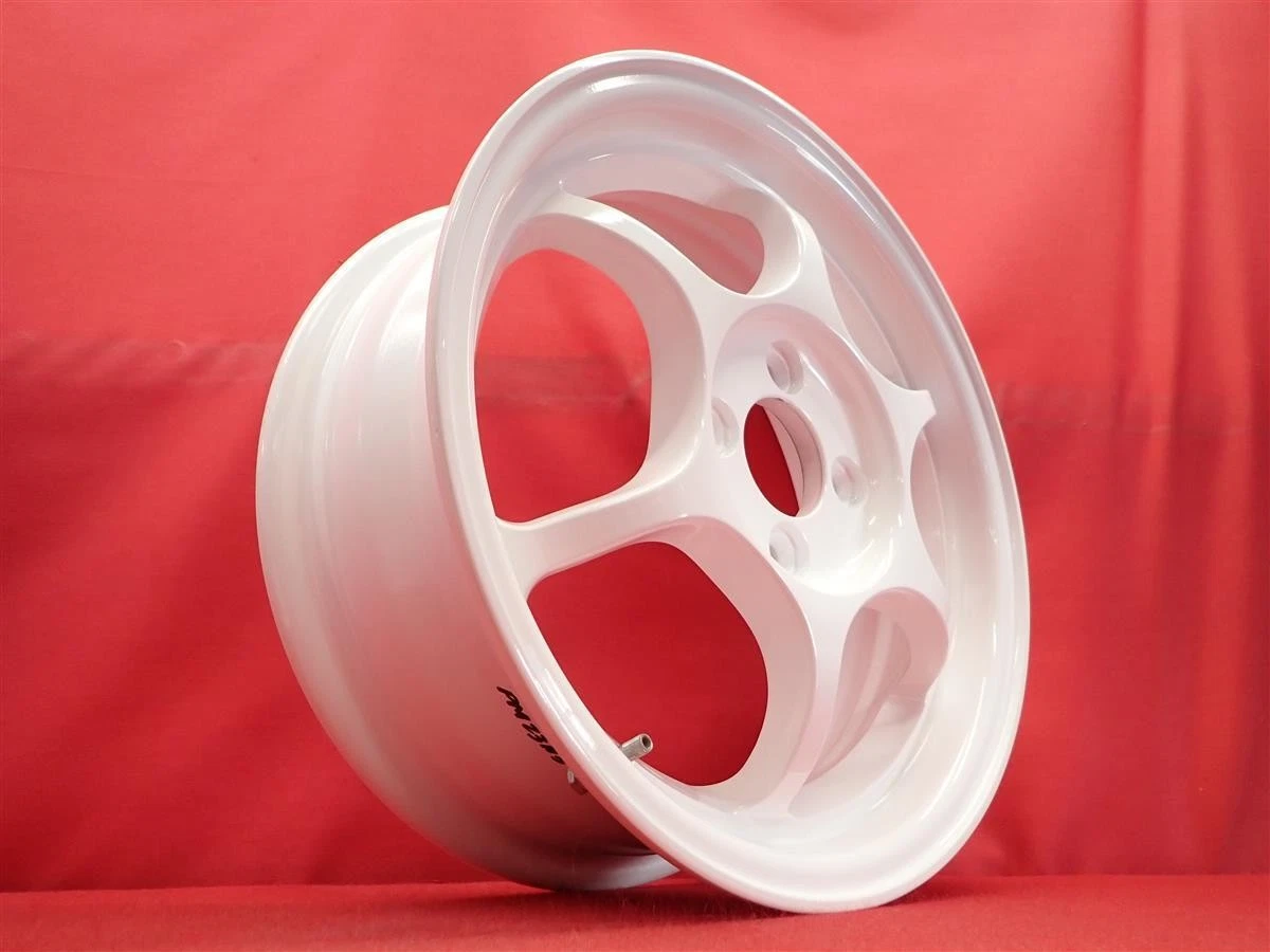 JDM Used out-of-print rare Black Racing PRO-N1 wheels 4Book 5.5J 15PCD No Tires - Image 2