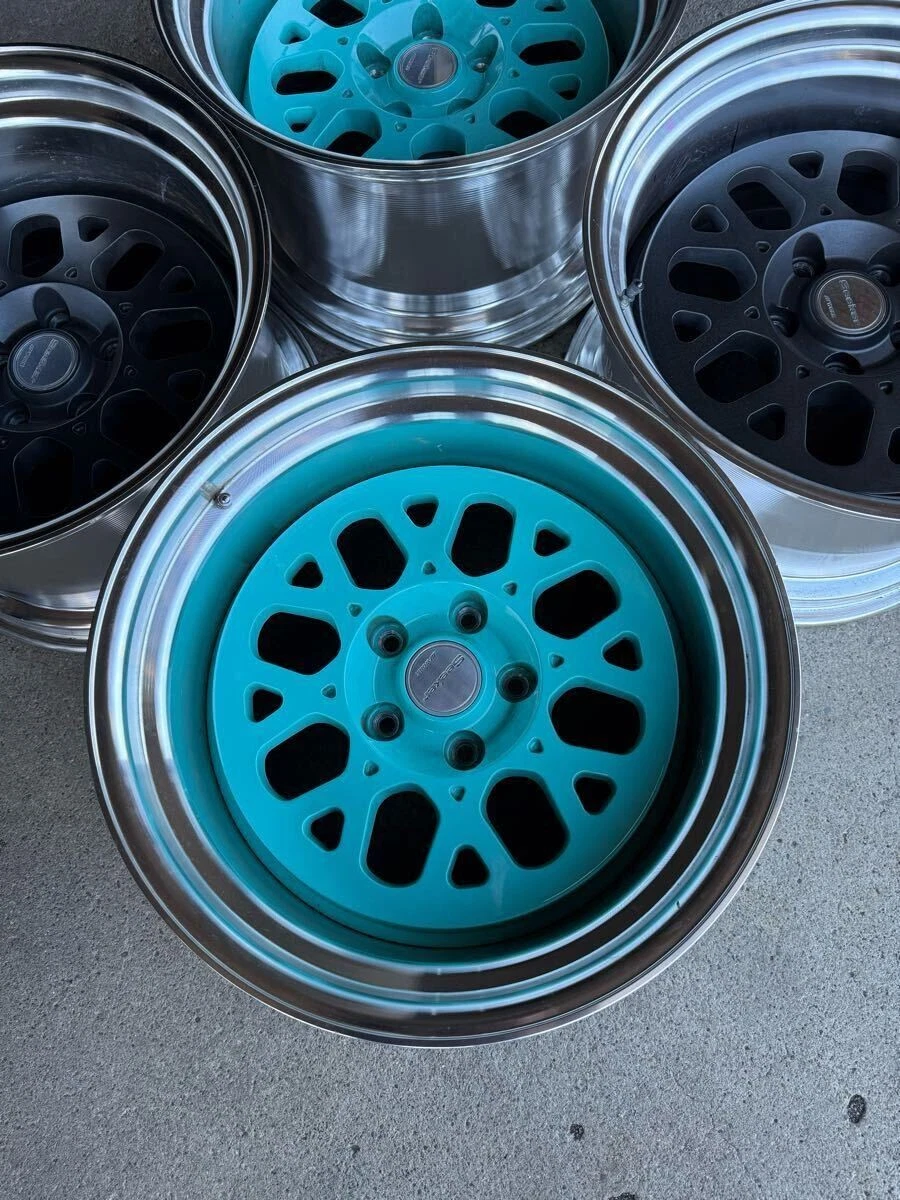 JDM Used WORK Seeker 17-inch 10.5J 5-lug PCD114.3 wheels 2-set offset No Tires - Image 3