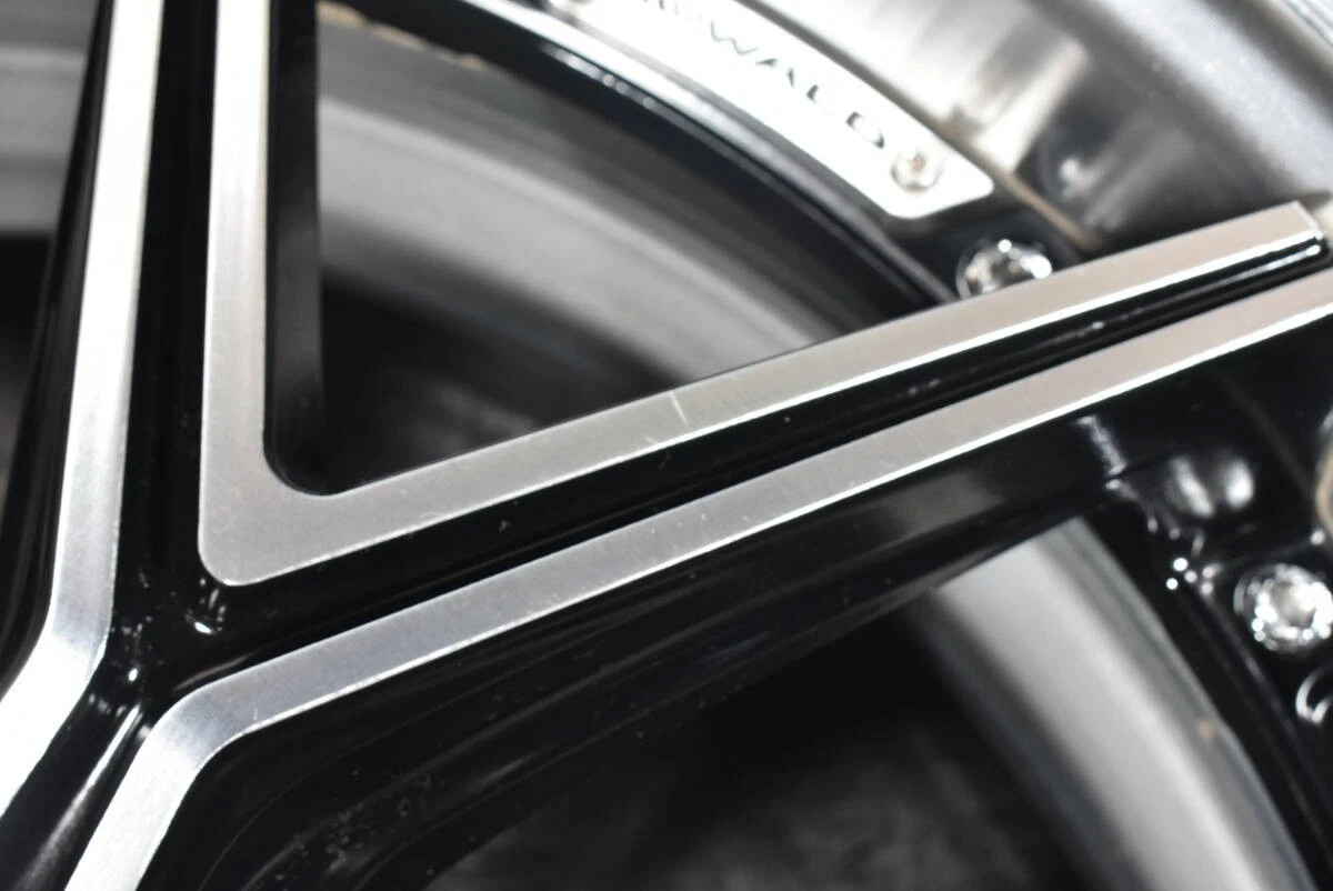 JDM WALD ILLIMA I12C 2PCS 20-inch PCD114.3 8.5J +44 NITTO INVO 245/35R No Tires - Image 6