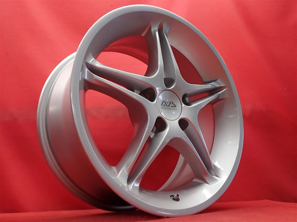 JDM Used out-of-print AVS VS-5 wheels 4Book 8/9J 17PCD114.3 5x +45/+38 No Tires - Image 2