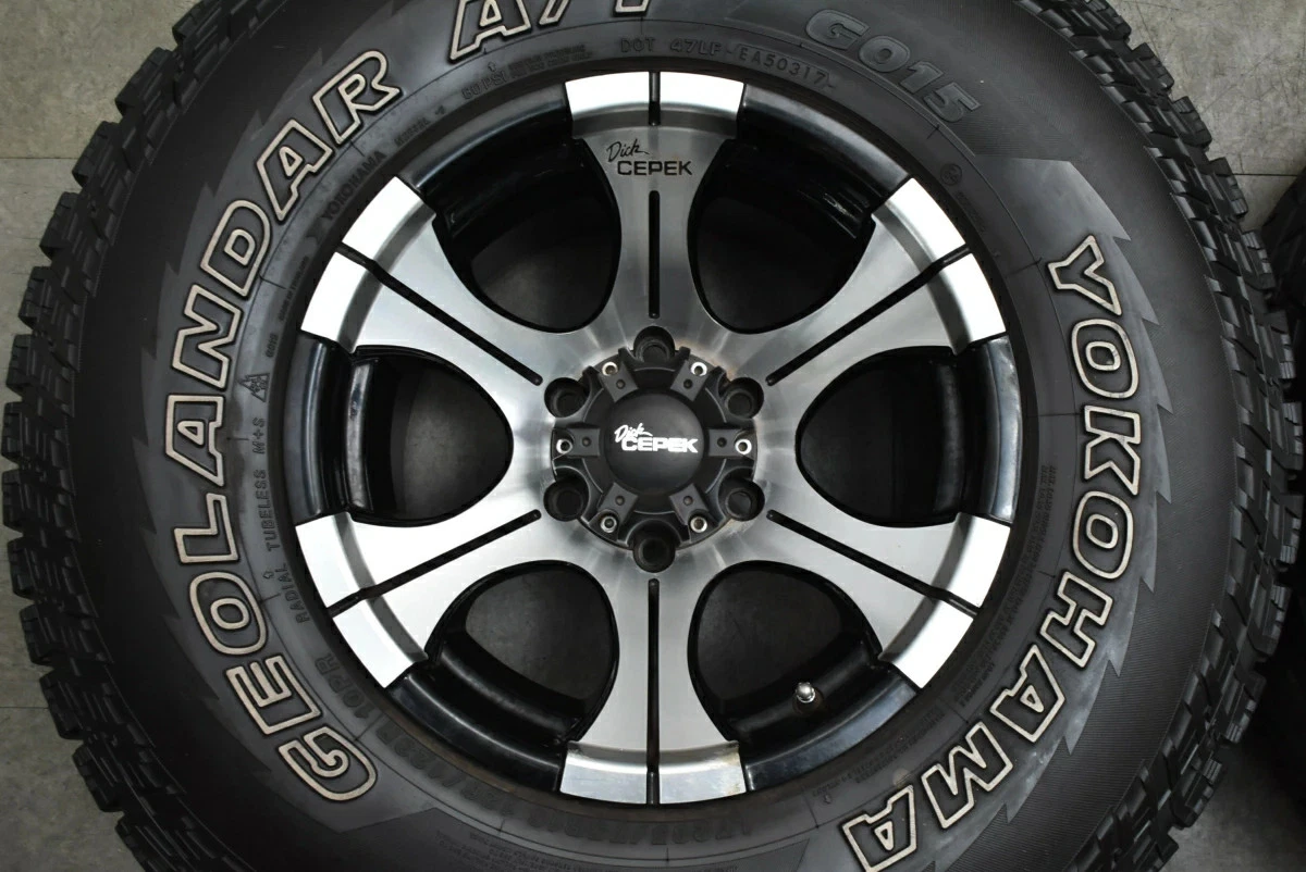 JDM Used Dick CEPEK 4-Book Set 1610.0J x 16-25 PCD 139.7 LT285/75R16 1 No Tires - Image 4