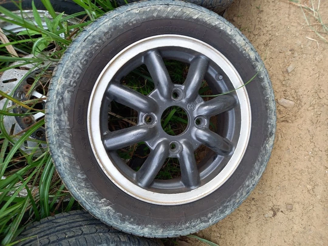 JDM Watanabe 13-inch aluminum wheels No Tires - Image 3