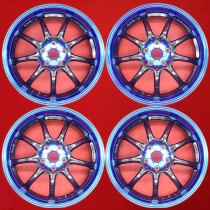 JDM Used RAYS GRAVILLAGE 57 Gainer wheels 4Book 7.5J 18PCD114.3 5x52 o No Tires