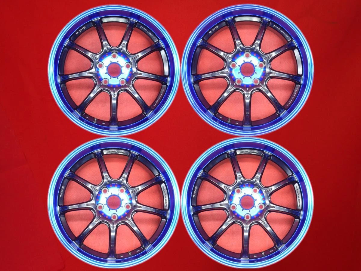 JDM Used RAYS GRAVILLAGE 57 Gainer wheels 4Book 7.5J 18PCD114.3 5x52 o No Tires