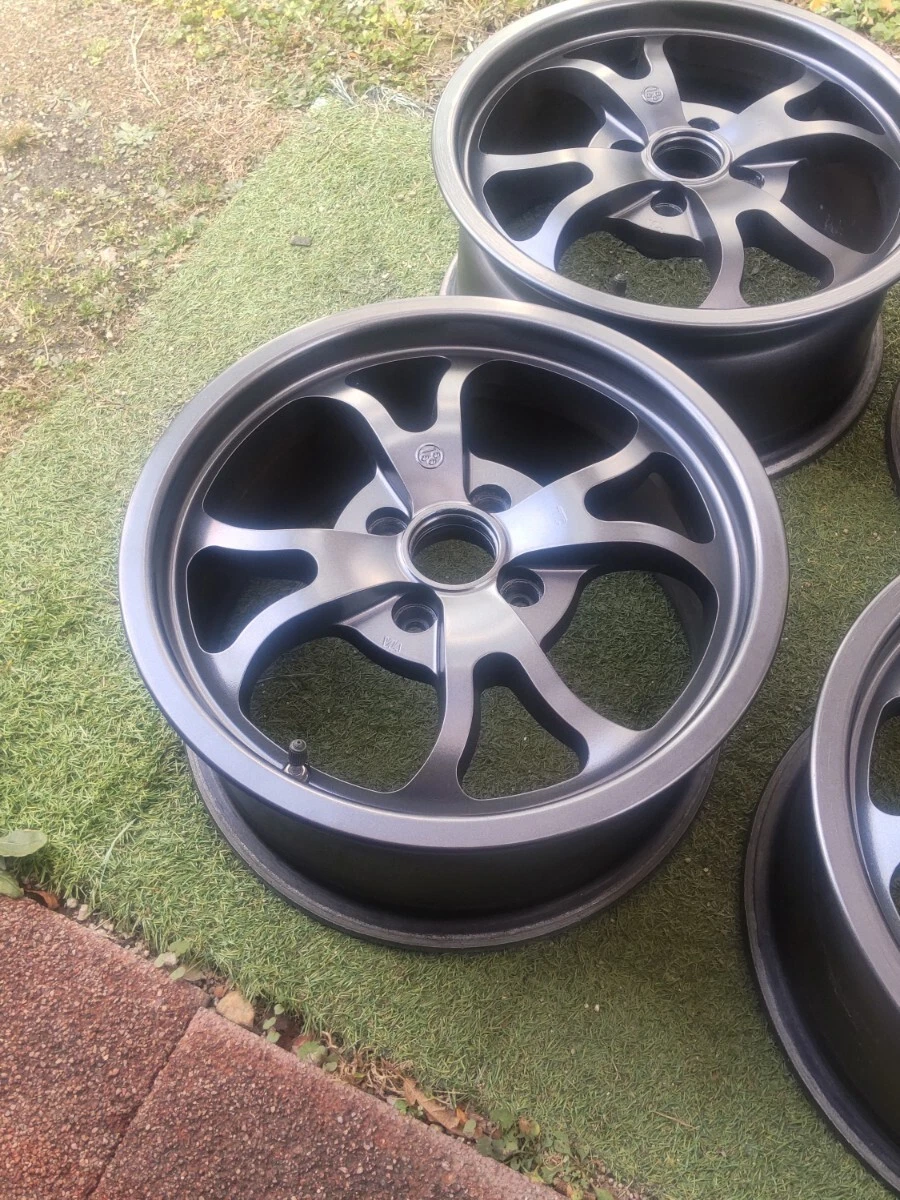 JDM Watanabe Size Black 15/4H/100 Wheels 4Book No Tires - Image 5